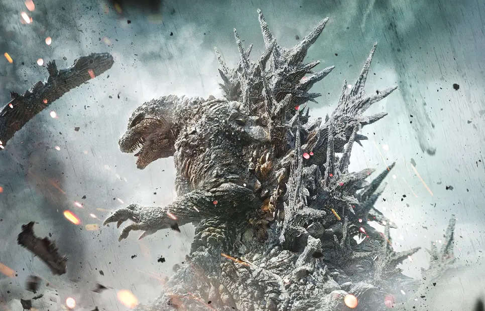 Key visual for the film GODZILLA MINUS ONE