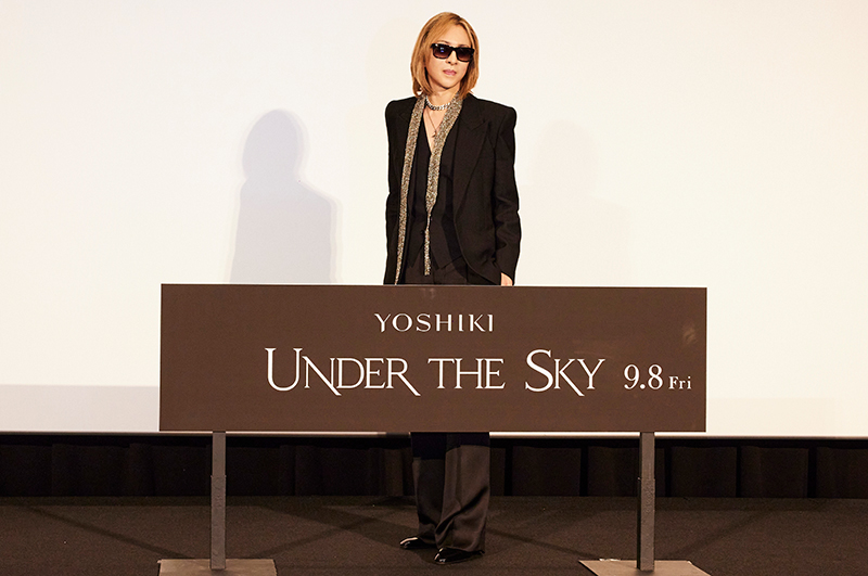 「YOSHIKI：UNDER THE SKY」ジャパンプレミア
