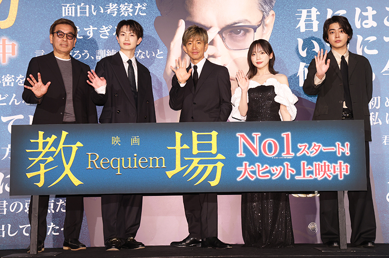映画「教場 Requiem」大ヒット記念舞台挨拶