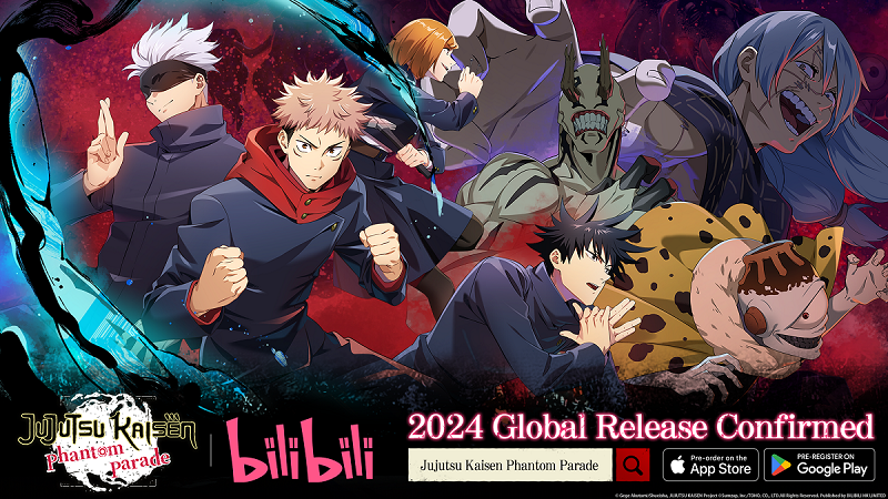 TVアニメ『呪術廻戦』初のスマートフォンゲーム『呪術廻戦 ファントムパレード』、2024年内にグローバル版の配信が決定！